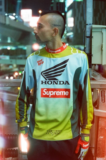 Supreme x Honda x Fox Racing