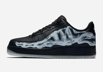 Nike Air Force 1 Black Skeleton