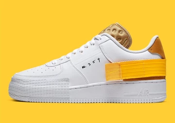 Nike Air Force 1 Low Type University Gold