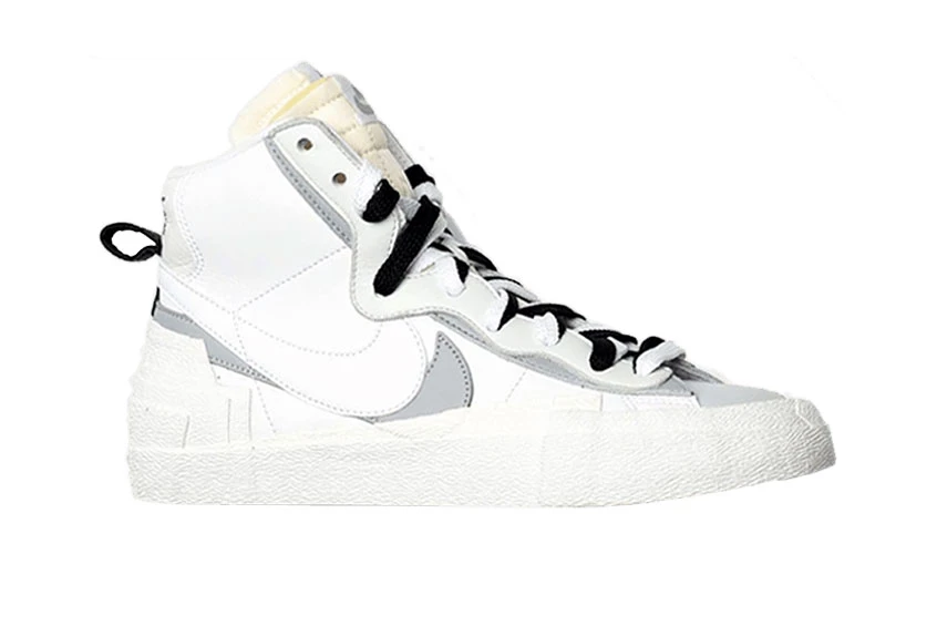 Sacai x Nike Blazer Mid White Dead Stock