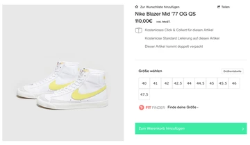 Nike Blazer 77 Optic Yellow - online now