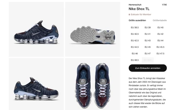 Nike Shox TL Pony Hair