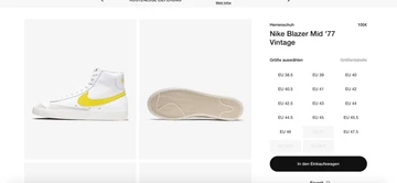 Nike Blazer 77 Optic Yellow - online now