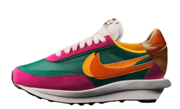 Sacai x Nike LDV Waffle Green Pink