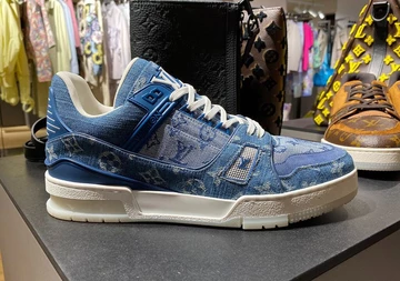 Virgil Abloh brings Blue Denim LV 408 trainers