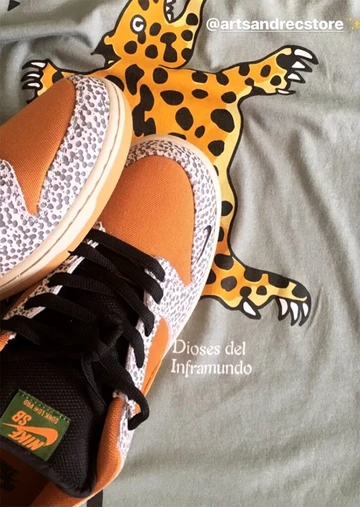 atmos x Nike SB Dunk Safari- Teaser