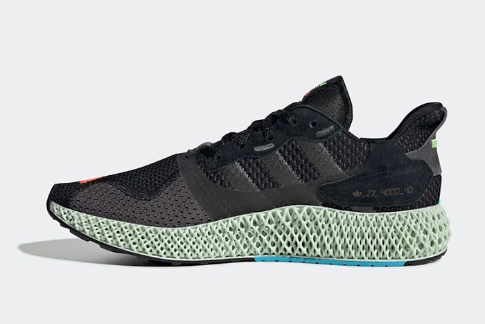 adidas Futurecraft ZX4000 4D I Want I Can Black | Dead Stock