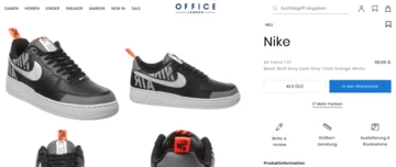 Nike AF1 Under Constuction - online now!