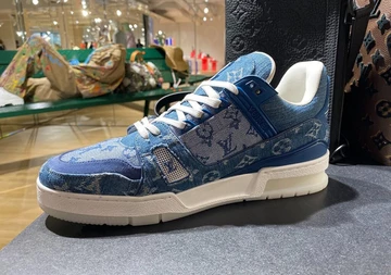 Virgil Abloh brings Blue Denim LV 408 trainers