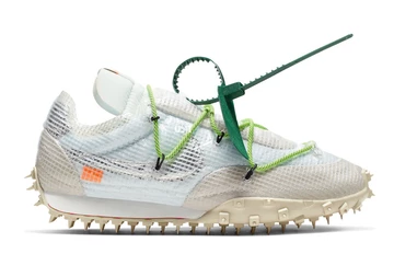 Off-White x Nike Waffle Racer SP Electric Green