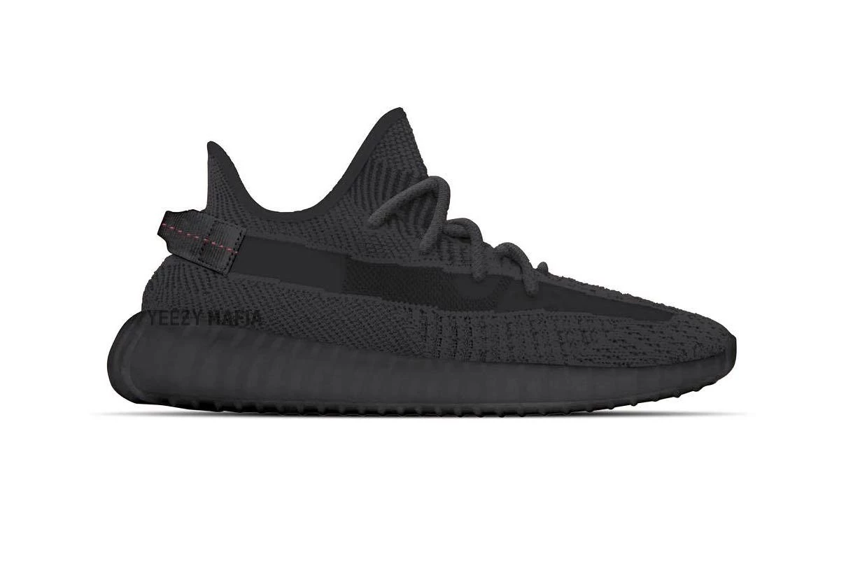 adidas Yeezy Boost 350 V2 All Black Black Friday FU9006 Dead Stock