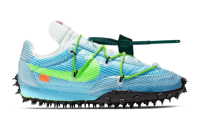 Off-White x Nike Waffle Racer SP Vivid Sky