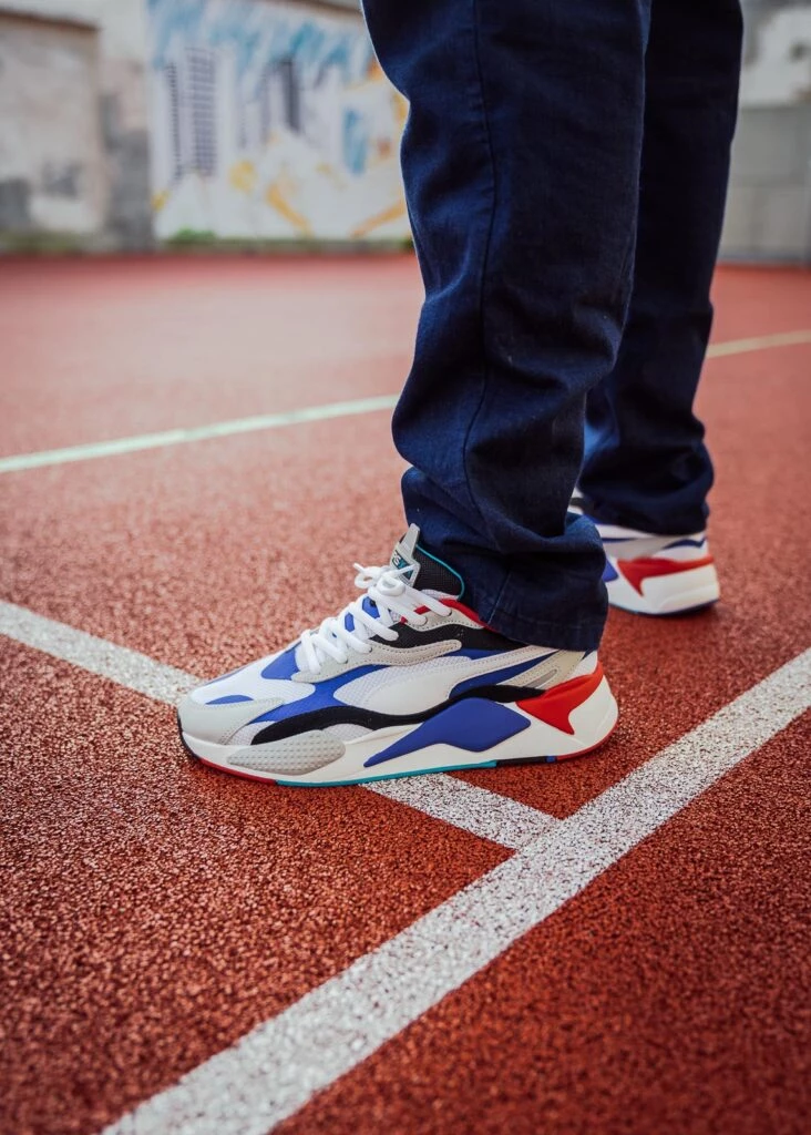 Puma RS X Puzzle on feet Dead Stock