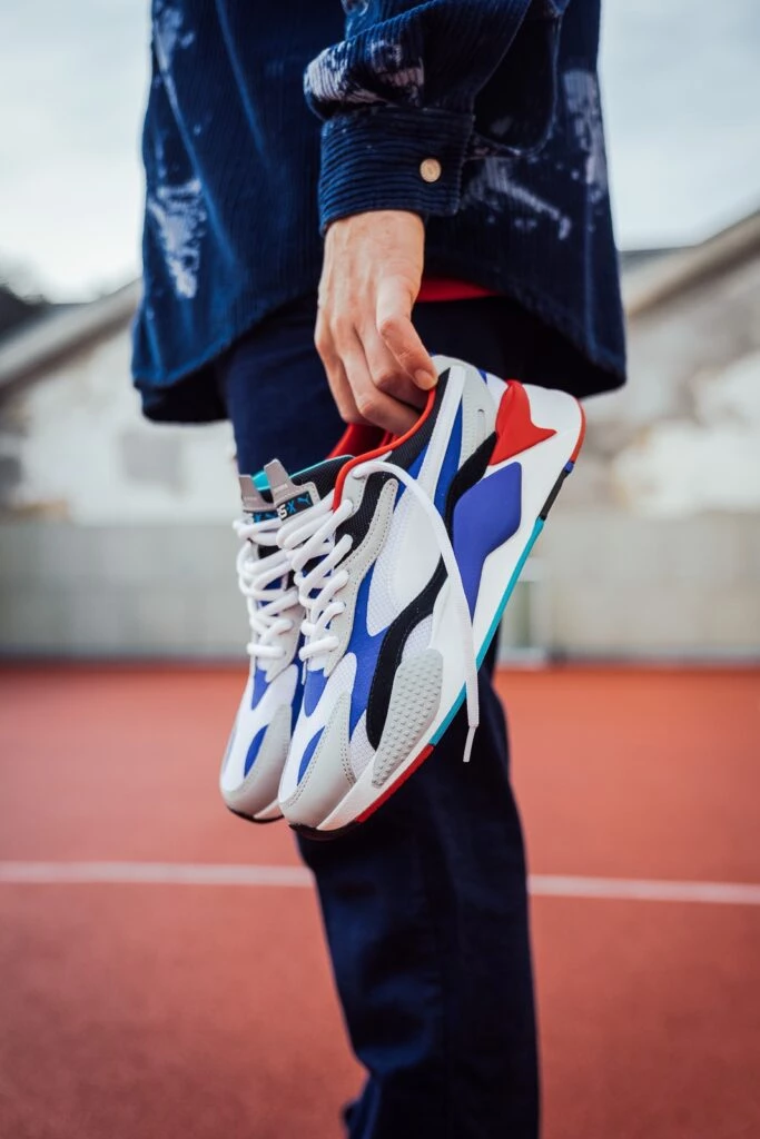 Puma RS X Puzzle on feet Dead Stock