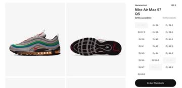 Nike Air Max 97 Nintendo - with code!