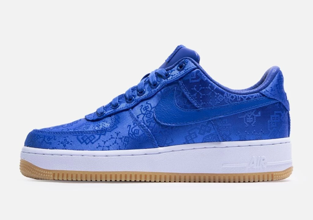 Clot x Nike Air Force 1 Low Blue Silk CJ5290-400 | Dead Stock