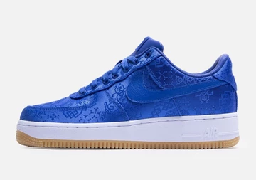 Clot x Nike Air Force 1 Low Blue Silk