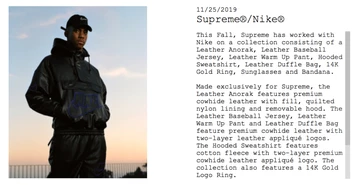 Nike x Supreme - neue Kollektion