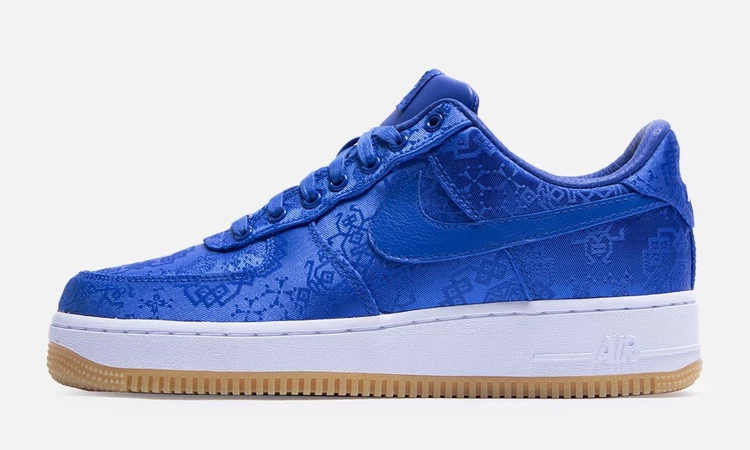 Clot x Nike Air Force 1 Low Blue Silk