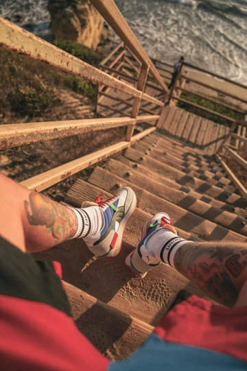 With the Puma Future Rider in Malibu