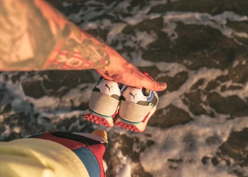 With the Puma Future Rider in Malibu