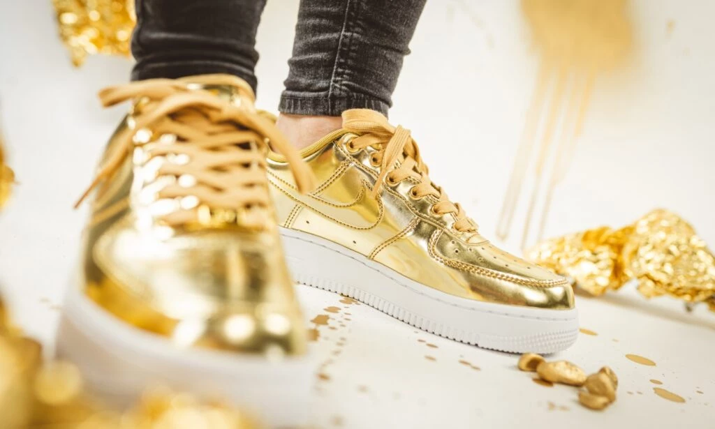 Af1 Discount Air Force Sp Gold Nike WMNS Air Force SP Metallic
