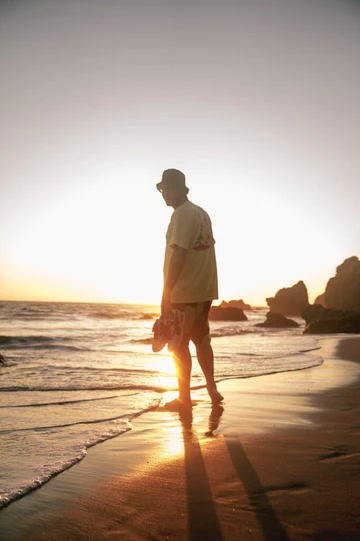 With the Puma Future Rider in Malibu