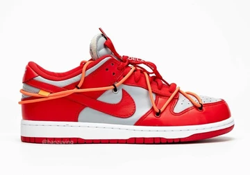 Nike x Off-White Dunk Low University Red