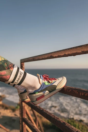 With the Puma Future Rider in Malibu