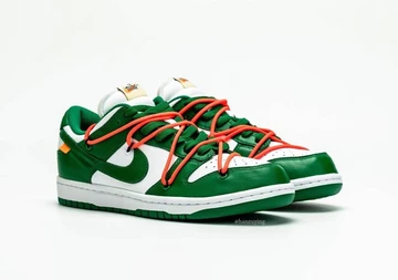 Nike x Off-White Dunk Low Pine Green