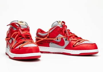 Nike x Off-White Dunk Low University Red