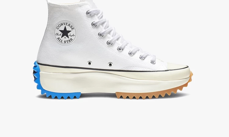 Converse x JW Anderson Run Star Rike Hi White