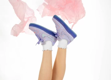 NIKE WMNS AIR FORCE 1 '07 LX PURPLE AGATE