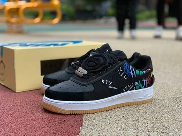 Travis Scott x Nike Air Force 1 Black