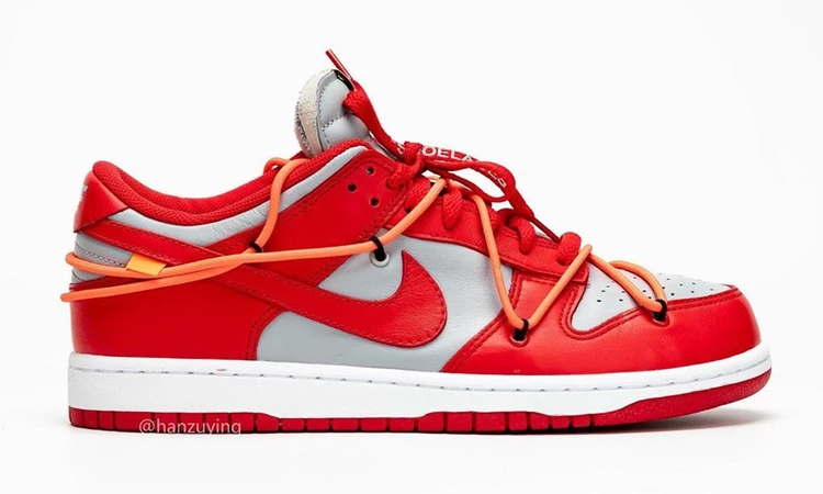 Nike x Off-White Dunk Low University Red