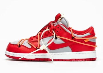 Nike x Off-White Dunk Low University Red