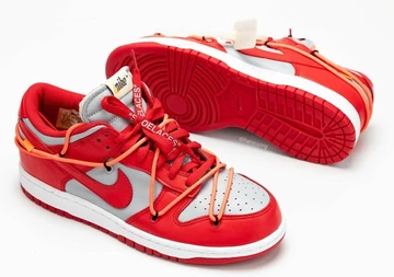 Nike x Off-White Dunk Low University Red
