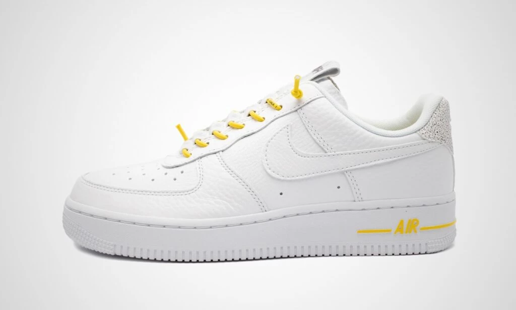 Nike WMNS Air Force 1 '07 LX Chrome Yellow 898889-104 | Dead