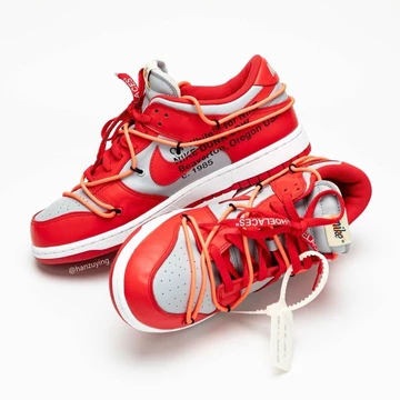 Nike x Off-White Dunk Low University Red