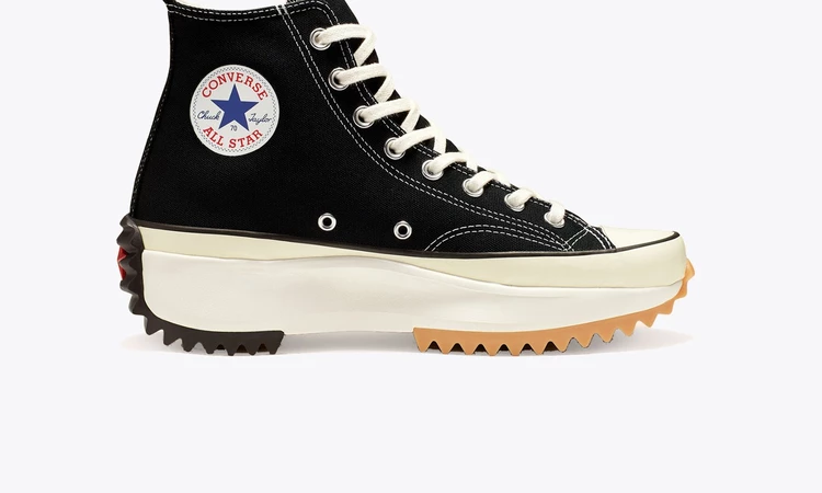 Converse x JW Anderson Run Star Rike Hi Black Dead Stock