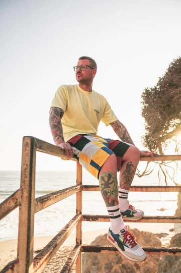 With the Puma Future Rider in Malibu