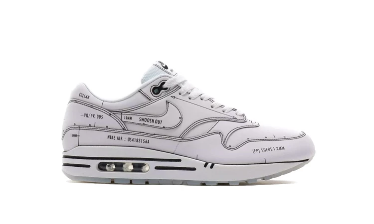 Nike Air Max 1 Sketch White