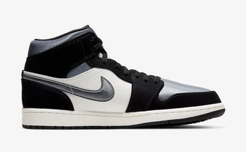 Nike Air Jordan 1 Mid Satin Grey