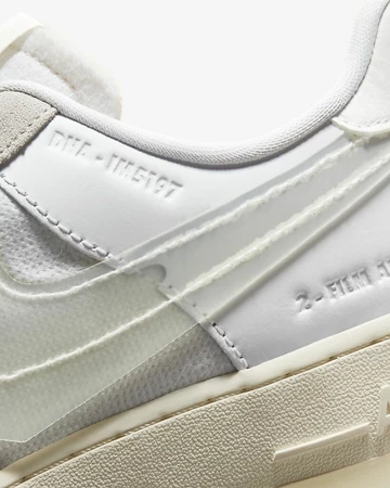 Nike Air Force 1 DNA vs Nike Air Force 1 Red Bark