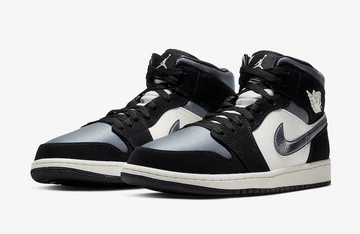 Nike Air Jordan 1 Mid Satin Grey