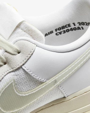 Nike Air Force 1 DNA vs Nike Air Force 1 Red Bark