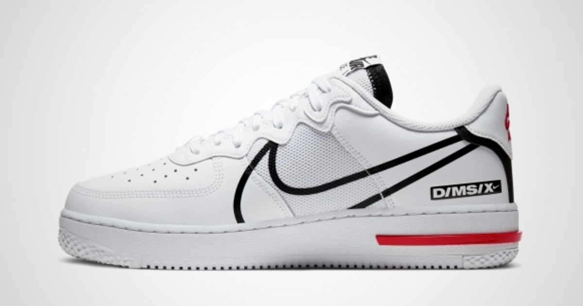 Nike Air Force React White CD4366-100 Dead Stock