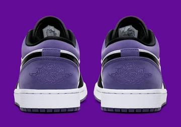 Nike Air Jordan 1 Low Court Purple Toe