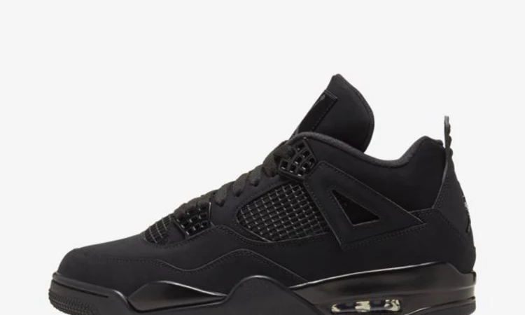 Black jordan 4 release date on sale