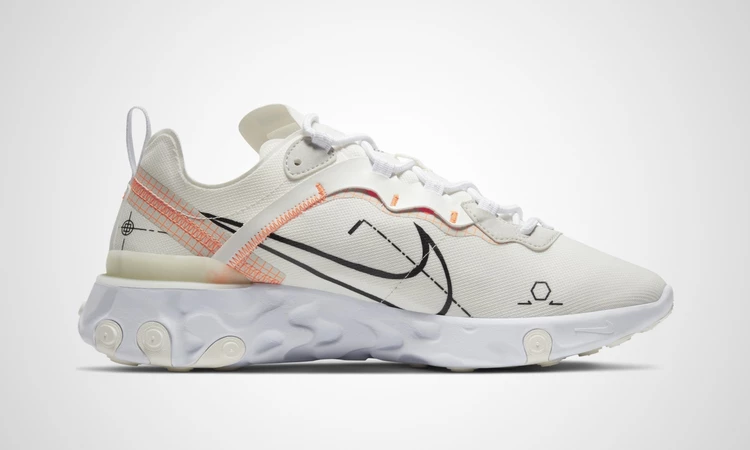 Nike react element 55 light bone hotsell